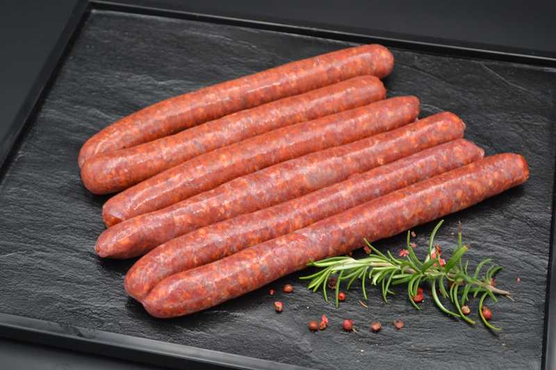 Merguez aux Pruneaux 500g