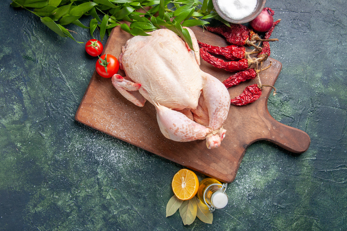 Poulet entier Fermier 1,5kg ( environ )