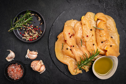 Escalope Marinée Ail / Herbes 500g